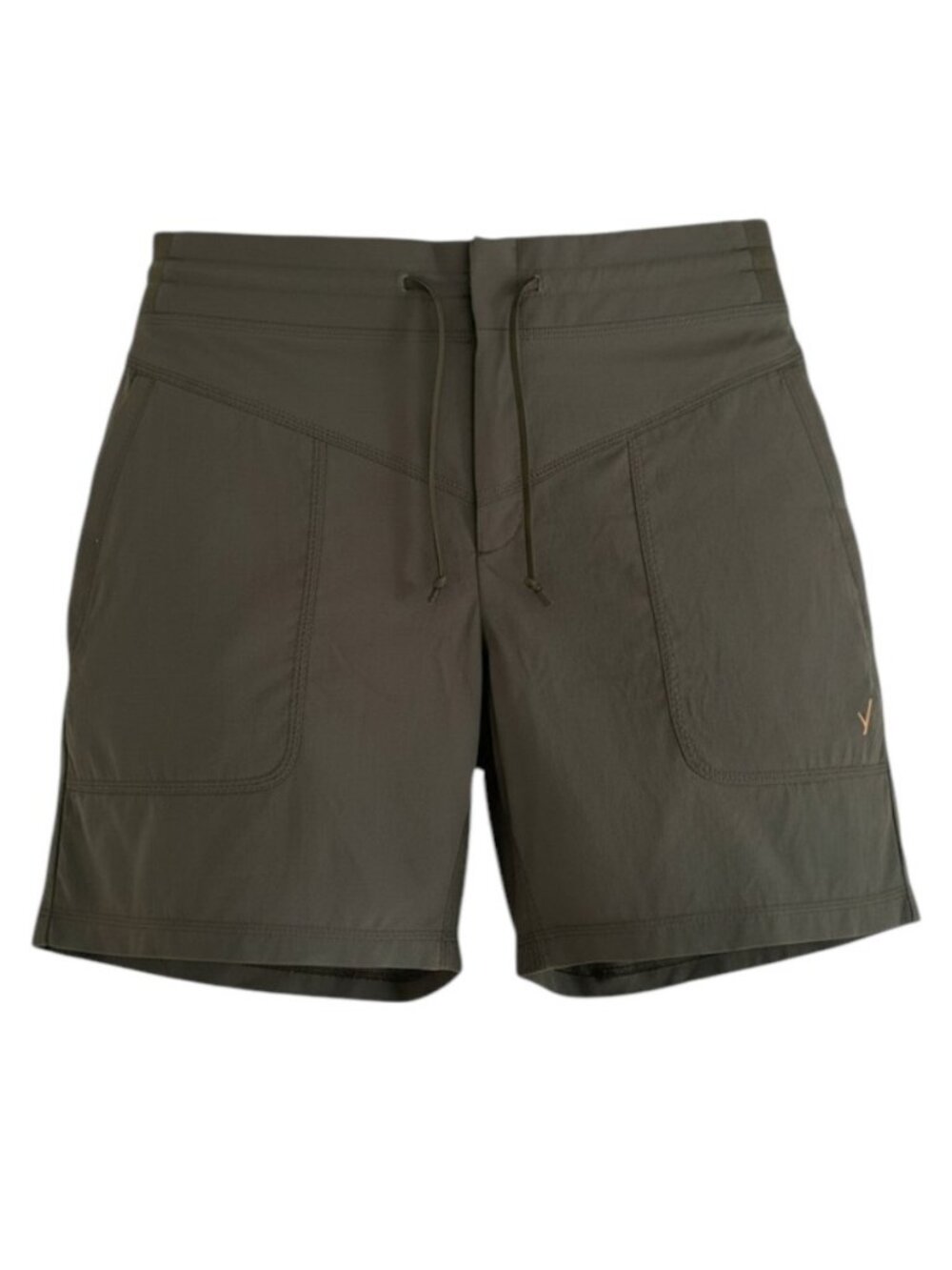 INDYEVA Olive Green Lightweight Hiking Shorts Stretch Outdoor Athletic Casual xl